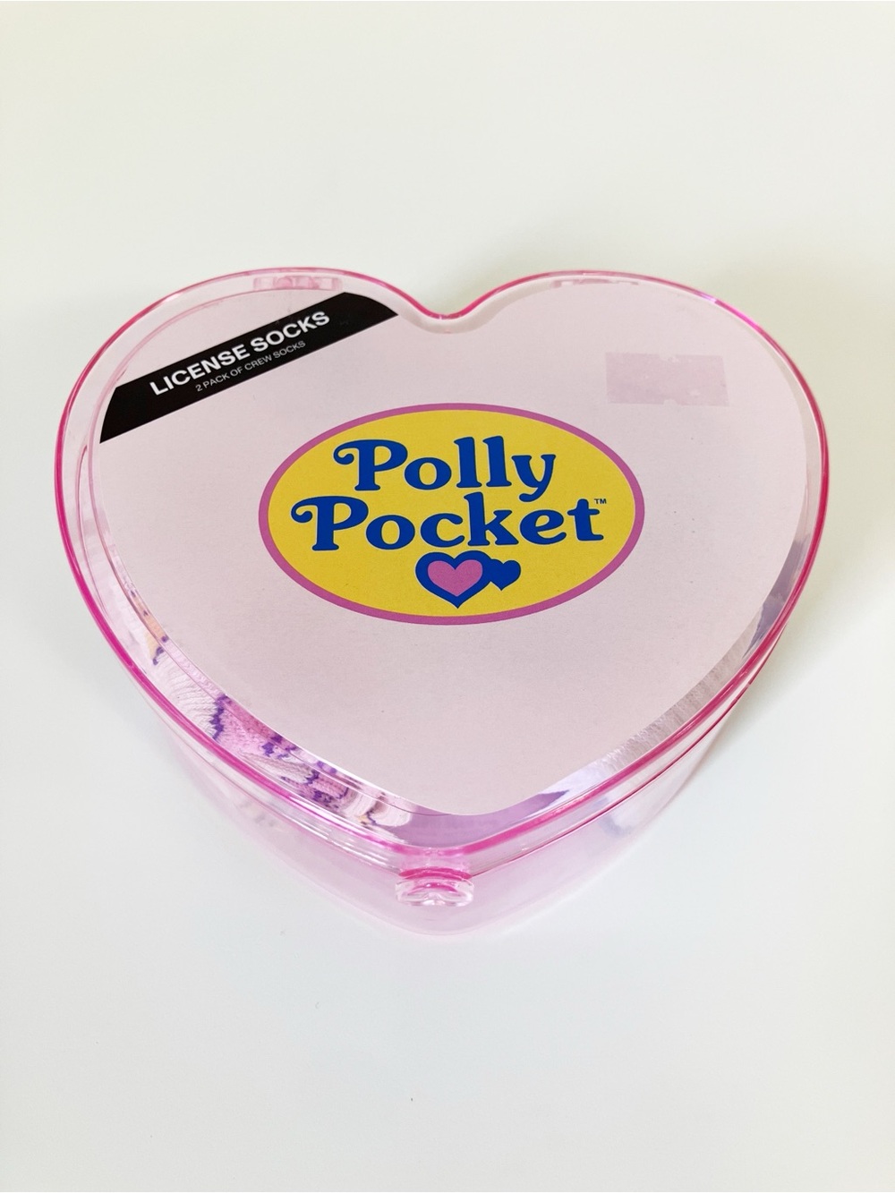 🌸 Polly Pocket | 2 Pack of Socks